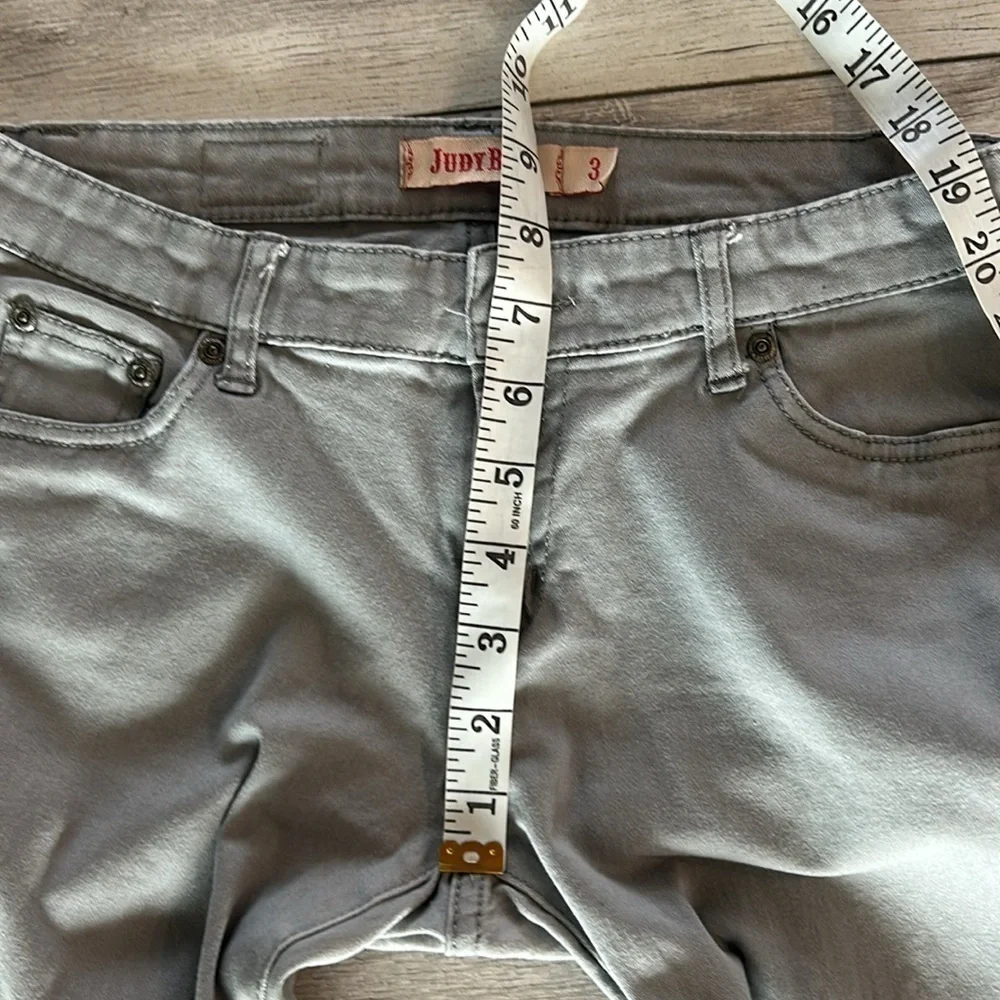 Judy Blue skinny fit jeans in gray size 3